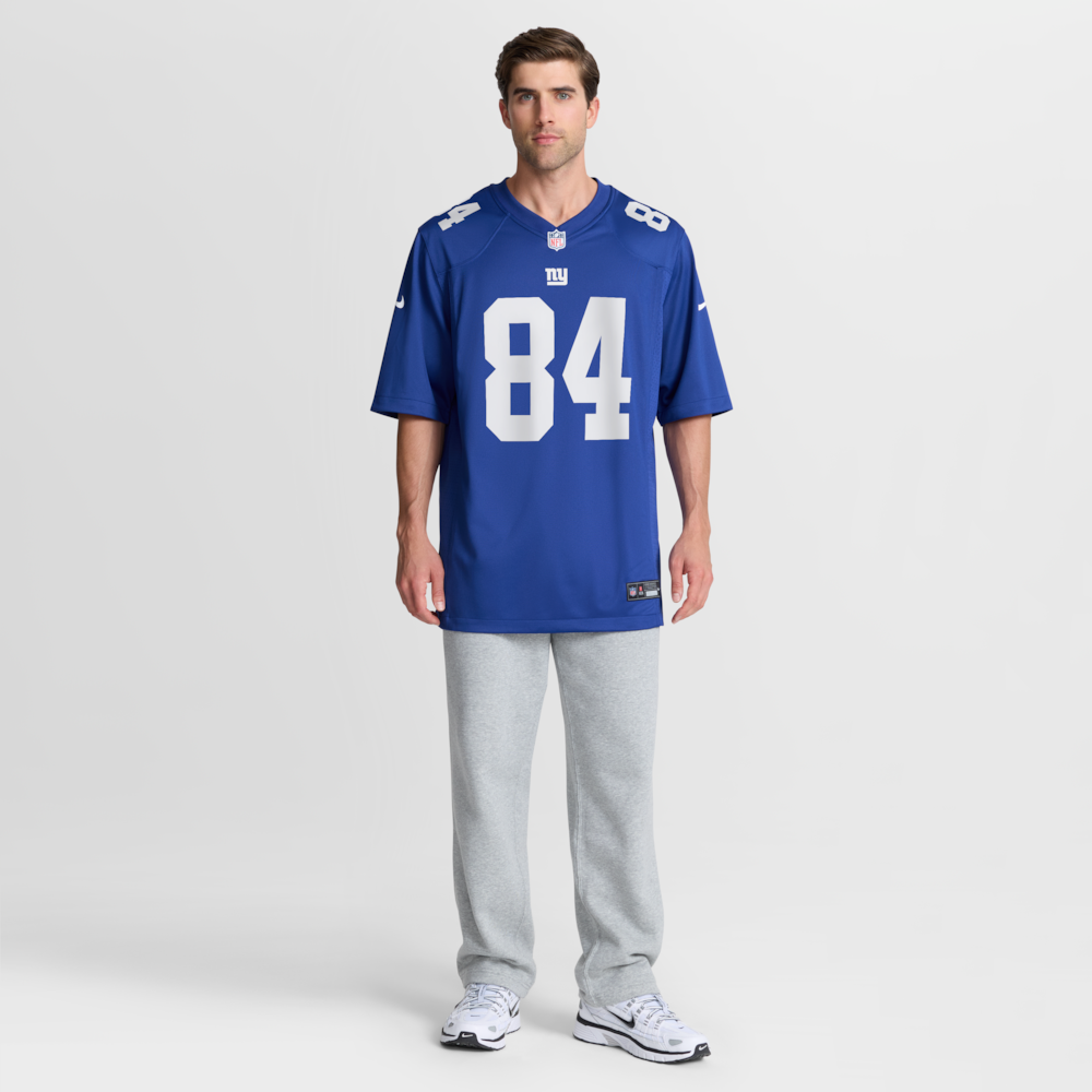 New York Giants Merch - Men's Tyree Jackson Royal Game Jersey - Birthday Present For Football Fan 1 - Unicasport New York Giants Merch - Men's Tyree Jackson Royal Game Jersey - Birthday Present For Football Fan