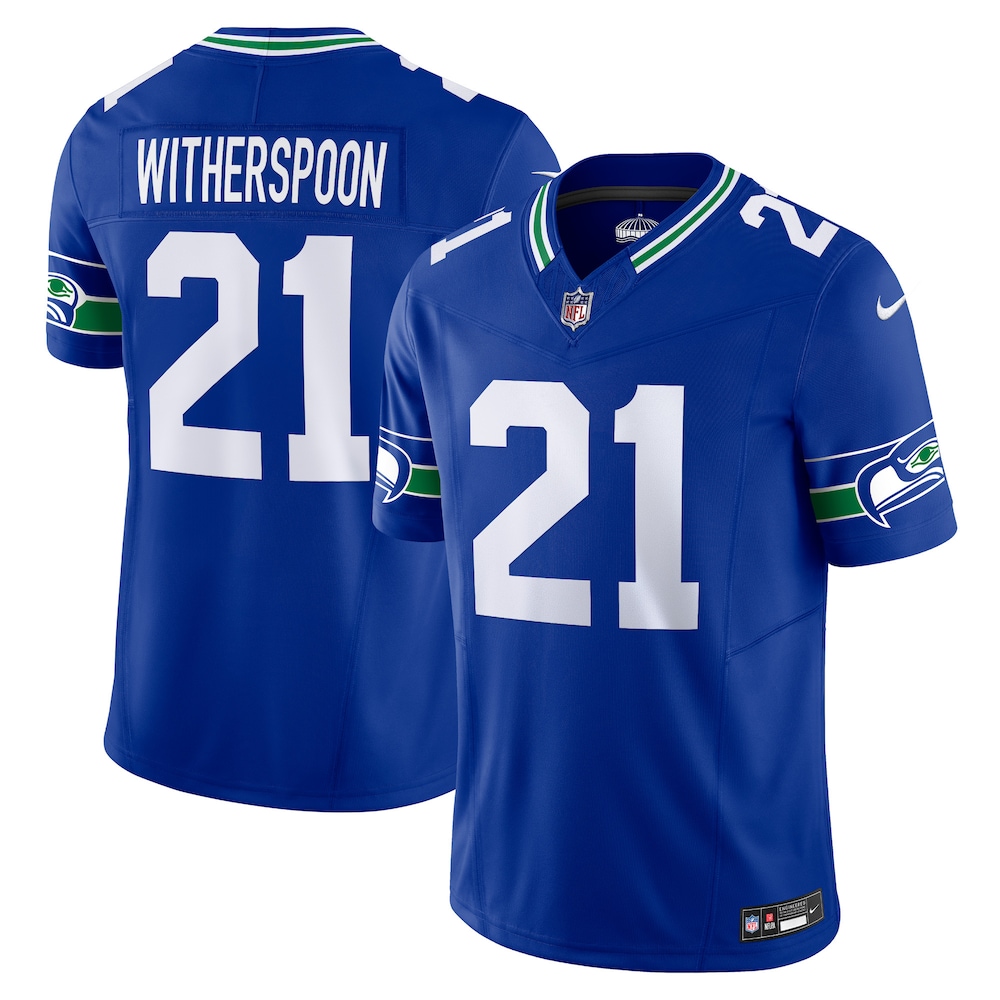 Seattle Seahawks Merch - Men's Devon Witherspoon Royal Alternate Vapor F.U.S.E. Limited Jersey 1 - Unicasport Seattle Seahawks Merch - Men's Devon Witherspoon Royal Alternate Vapor F.U.S.E. Limited Jersey