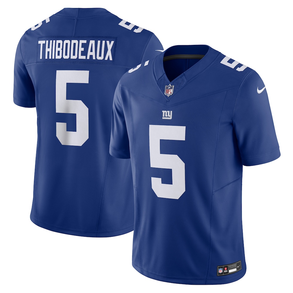 New York Giants Merch - Men's Kayvon Thibodeaux Royal Vapor F.U.S.E. Limited Jersey 1 - Unicasport New York Giants Merch - Men's Kayvon Thibodeaux Royal Vapor F.U.S.E. Limited Jersey
