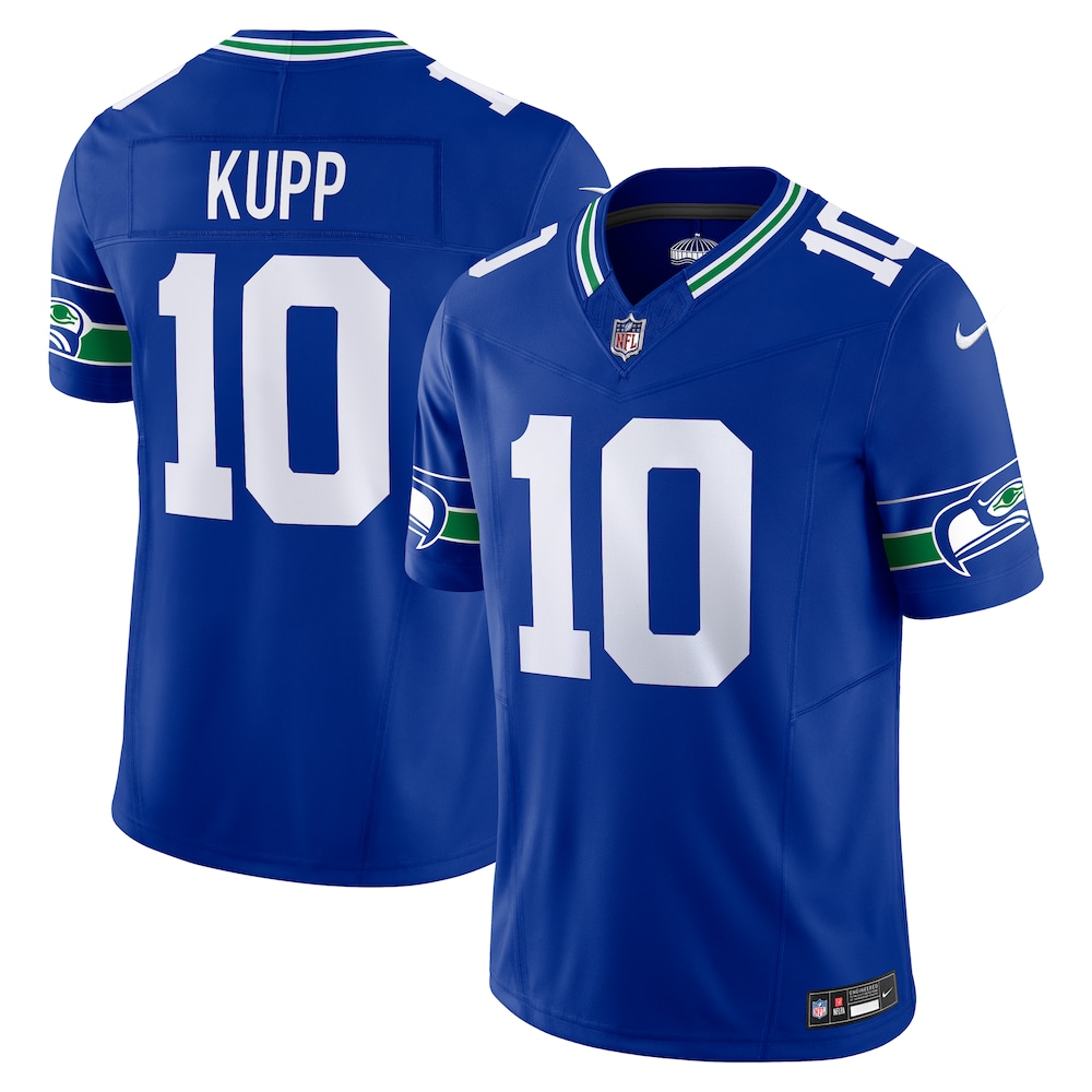 Seattle Seahawks Merch - Men's Cooper Kupp Royal Alternate Vapor F.U.S.E. Limited Jersey 1 - Unicasport Seattle Seahawks Merch - Men's Cooper Kupp Royal Alternate Vapor F.U.S.E. Limited Jersey