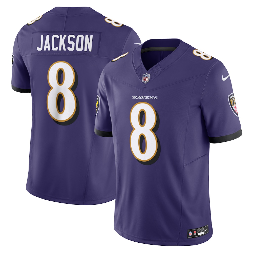 Baltimore Ravens Merch - Men's Lamar Jackson Purple Vapor F.U.S.E. Limited Jersey 1 - Unicasport Baltimore Ravens Merch - Men's Lamar Jackson Purple Vapor F.U.S.E. Limited Jersey