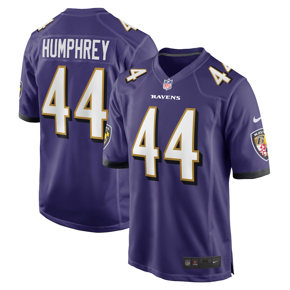 Baltimore Ravens Merch - Men's Marlon Humphrey Purple Game Team Jersey 1 - Unicasport Baltimore Ravens Merch - Men's Marlon Humphrey Purple Game Team Jersey