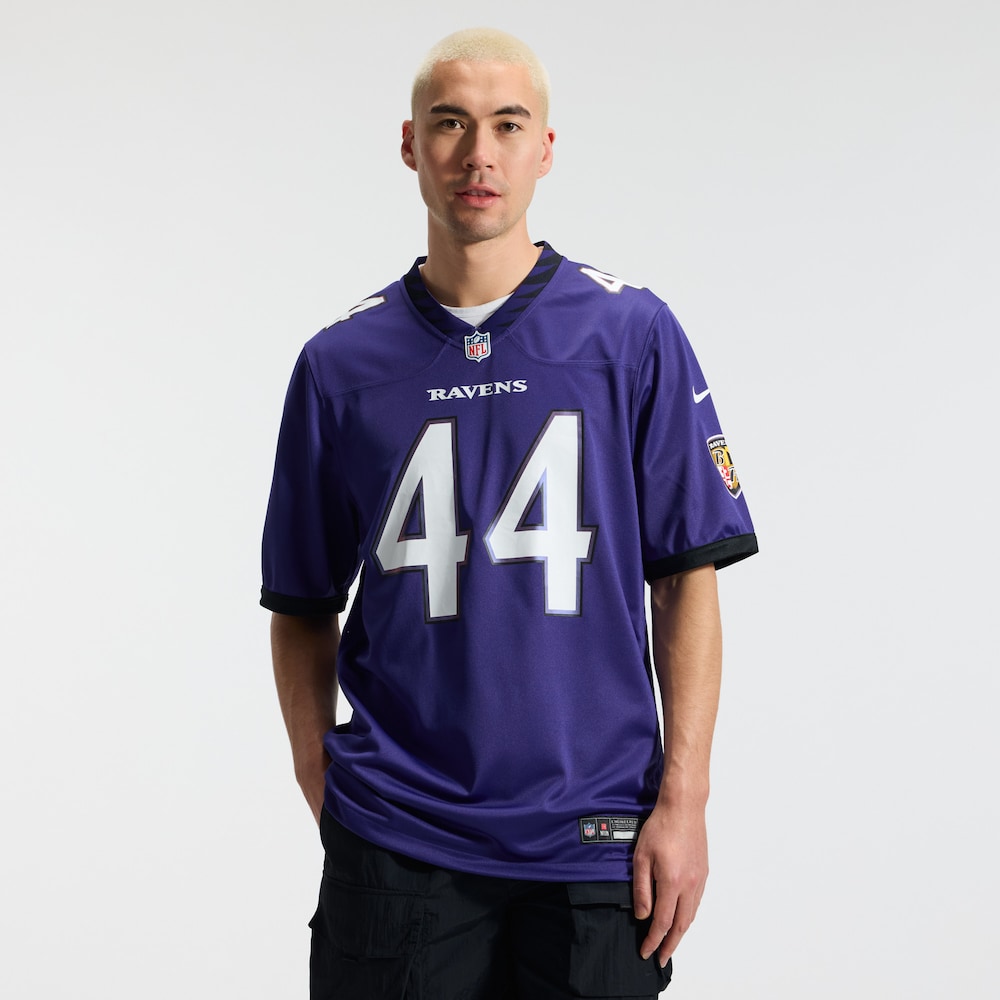 Baltimore Ravens Merch - Men's Marlon Humphrey Purple Team Game Jersey 1 - Unicasport Baltimore Ravens Merch - Men's Marlon Humphrey Purple Team Game Jersey