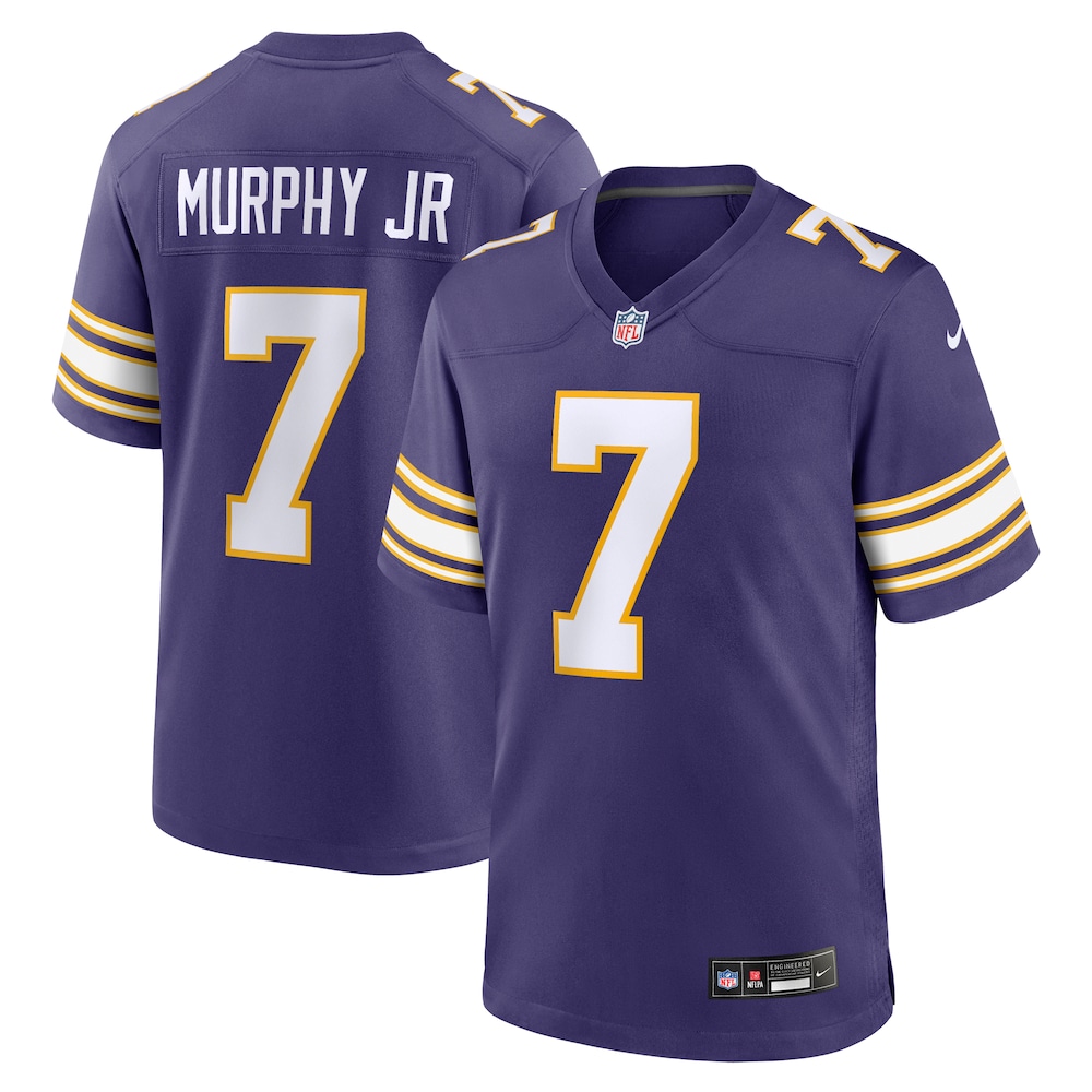 Minnesota Vikings Merch - Men's Byron Murphy Jr. Purple Alternate Game Jersey 1 - Unicasport Minnesota Vikings Merch - Men's Byron Murphy Jr. Purple Alternate Game Jersey