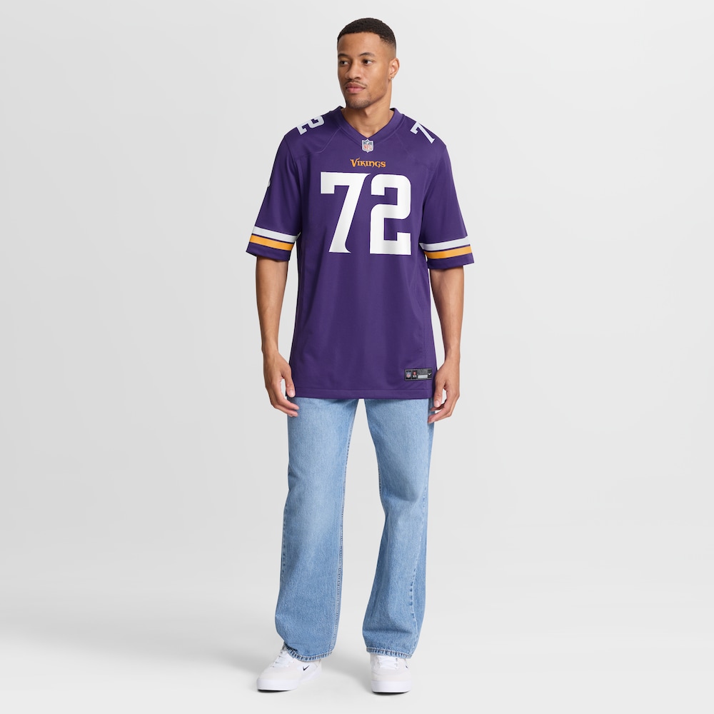 Minnesota Vikings Merch - Men's Ryan Van Demark Purple Team Game Jerseys For Men 1 - Unicasport Minnesota Vikings Merch - Men's Ryan Van Demark Purple Team Game Jerseys For Men