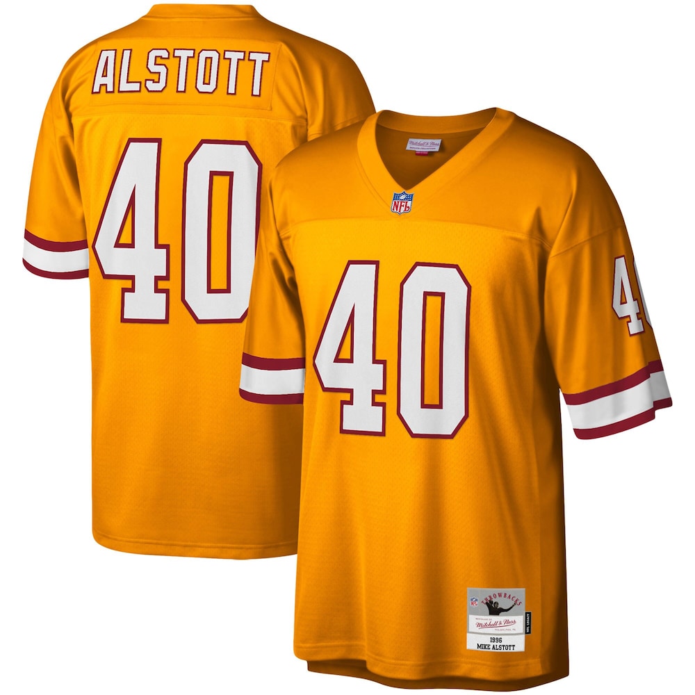 Tampa Bay Buccaneers Merch - Men's Mike Alstott 1996 Retired Player Replica Jersey, Big & Tall, Orange - Football Fan Birthday Gift 1 - Unicasport Tampa Bay Buccaneers Merch - Men's Mike Alstott 1996 Retired Player Replica Jersey, Big & Tall, Orange - Football Fan Birthday Gift