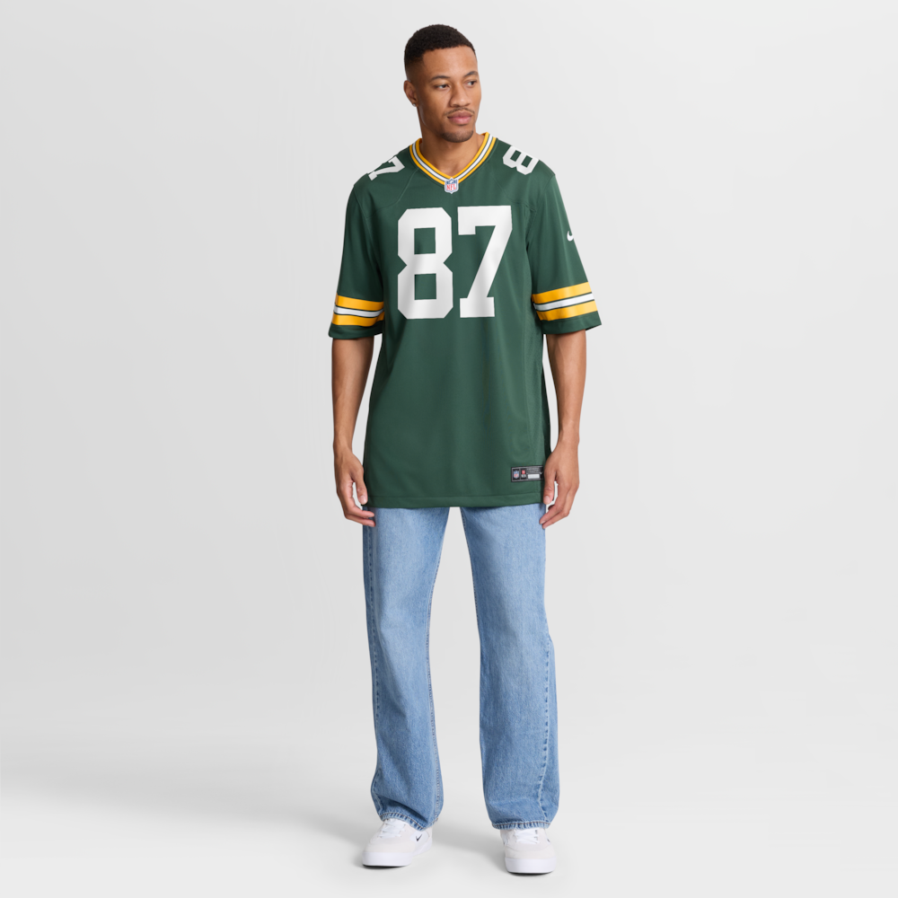 Green Bay Packers Merch - Men's Willie Davis Game Retired Player Jersey, Green 1 - Unicasport Green Bay Packers Merch - Men's Willie Davis Game Retired Player Jersey, Green