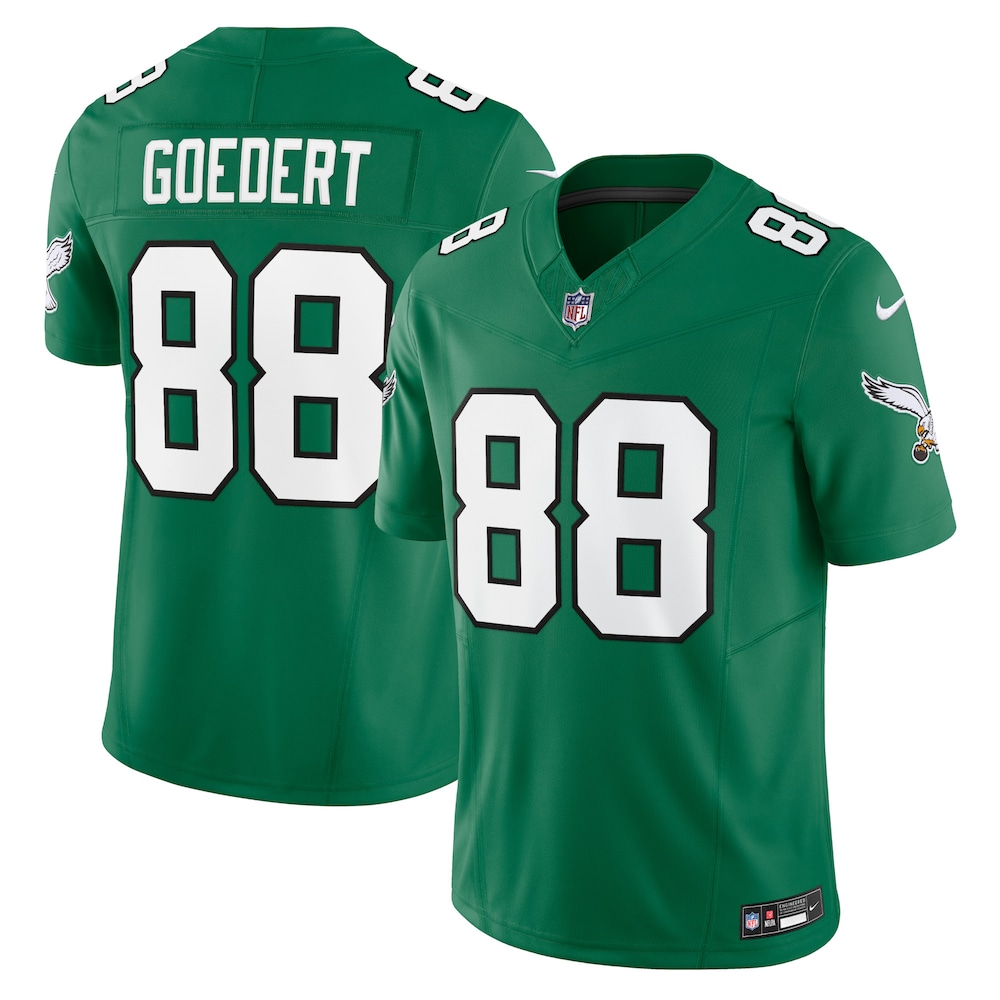 Philadelphia Eagles Merch - Men's Dallas Goedert Kelly Vapor F.U.S.E. Limited Jersey, Green 1 - Unicasport Philadelphia Eagles Merch - Men's Dallas Goedert Kelly Vapor F.U.S.E. Limited Jersey, Green