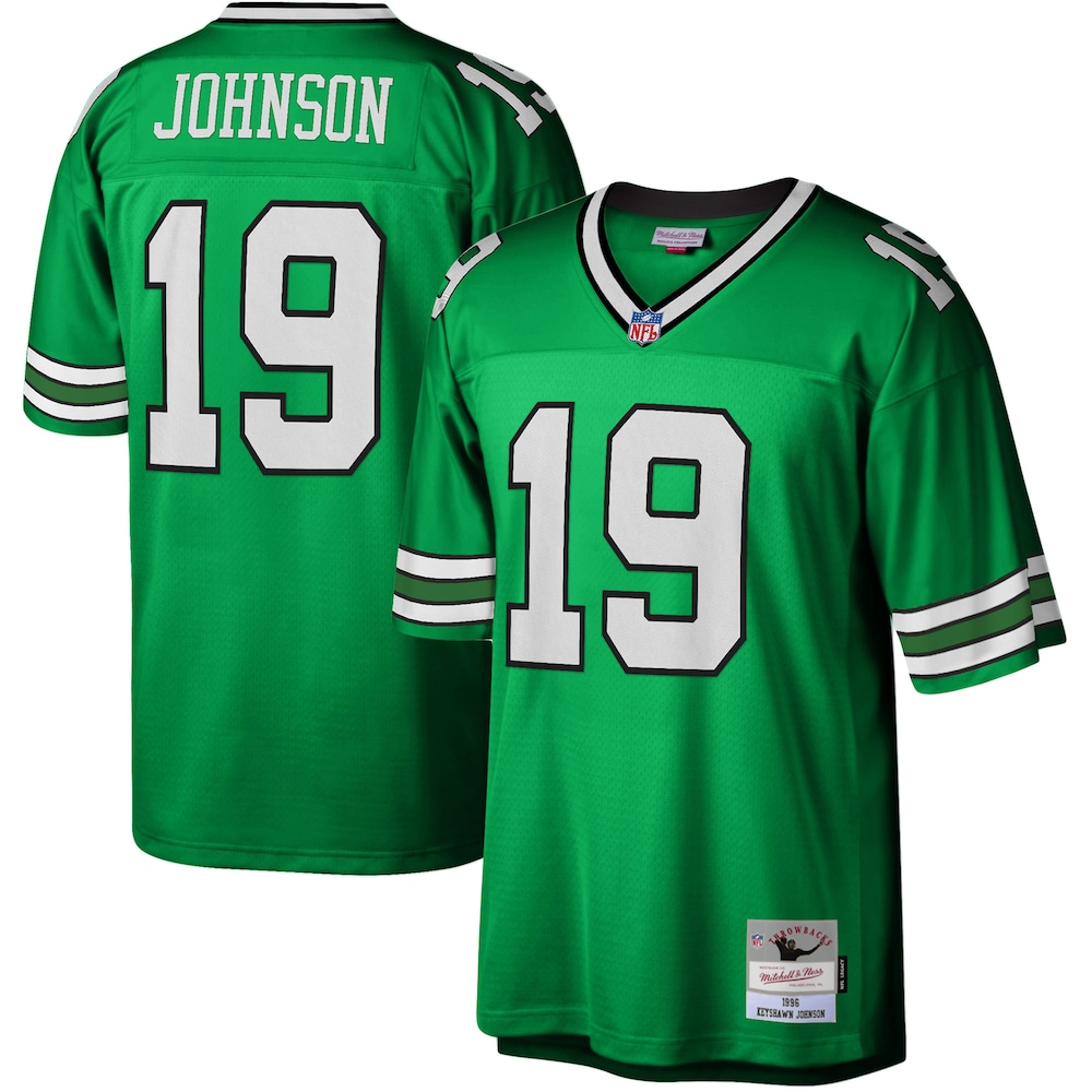 New York Jets Merch - Men's Keyshawn Johnson Kelly Legacy Replica Jersey, Green - Gift Ideas For Football Lovers 1 - Unicasport New York Jets Merch - Men's Keyshawn Johnson Kelly Legacy Replica Jersey, Green - Gift Ideas For Football Lovers