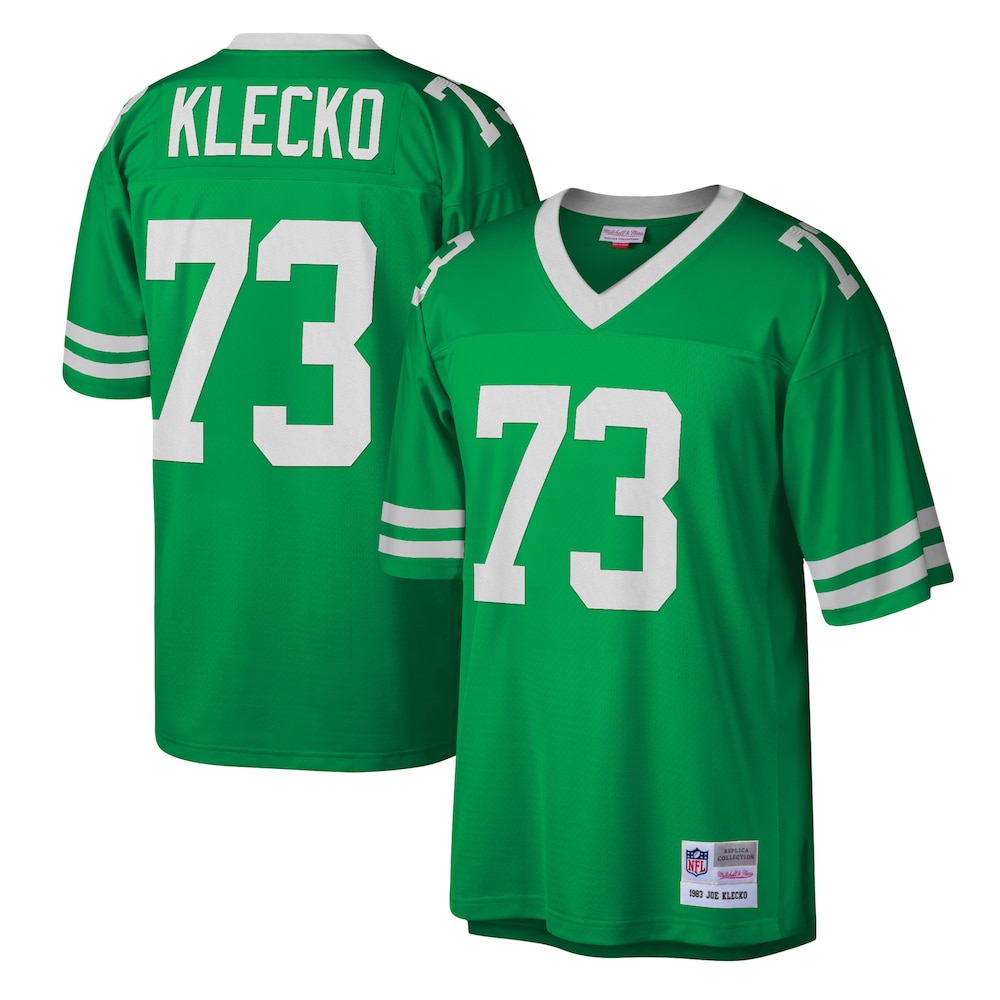 New York Jets Merch - Men's Joe Klecko Kelly Legacy Replica Jersey, Green 1 - Unicasport New York Jets Merch - Men's Joe Klecko Kelly Legacy Replica Jersey, Green