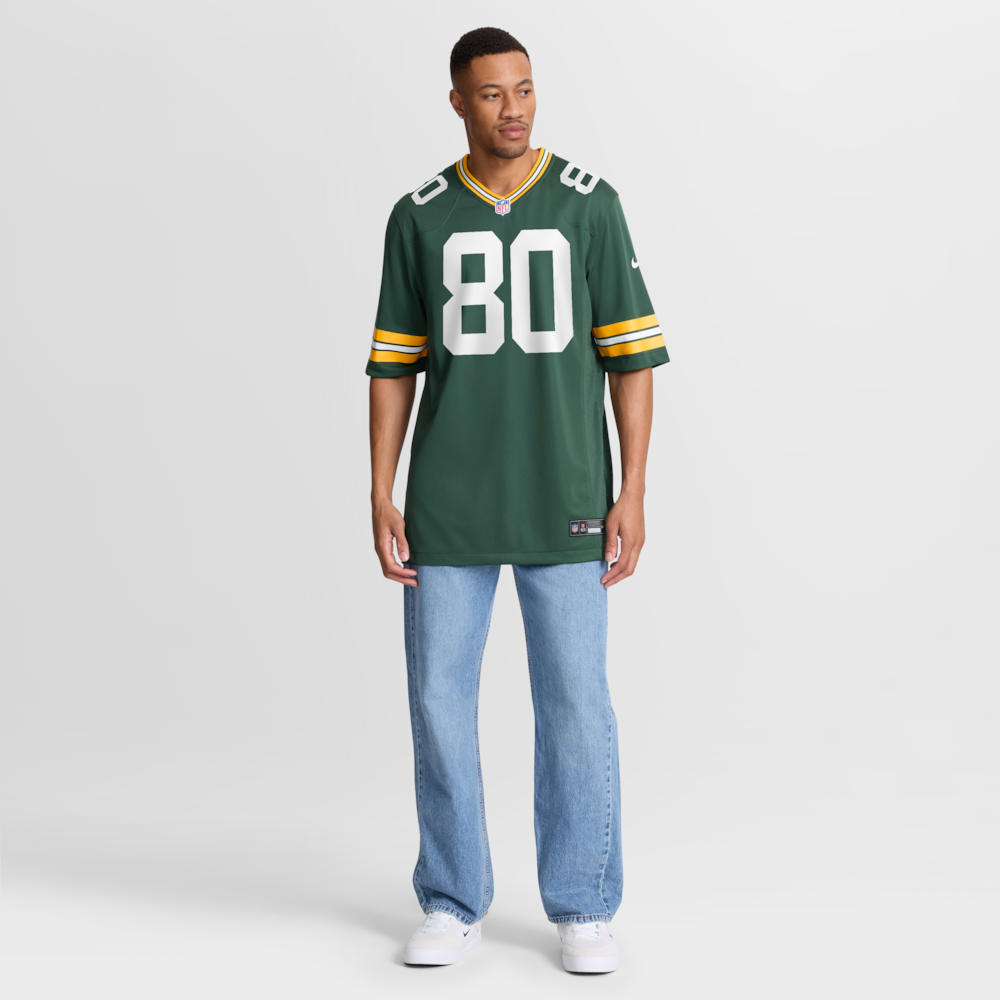 Green Bay Packers Merch - Men's Donald Driver Game Retired Player Jersey, Green 1 - Unicasport Green Bay Packers Merch - Men's Donald Driver Game Retired Player Jersey, Green