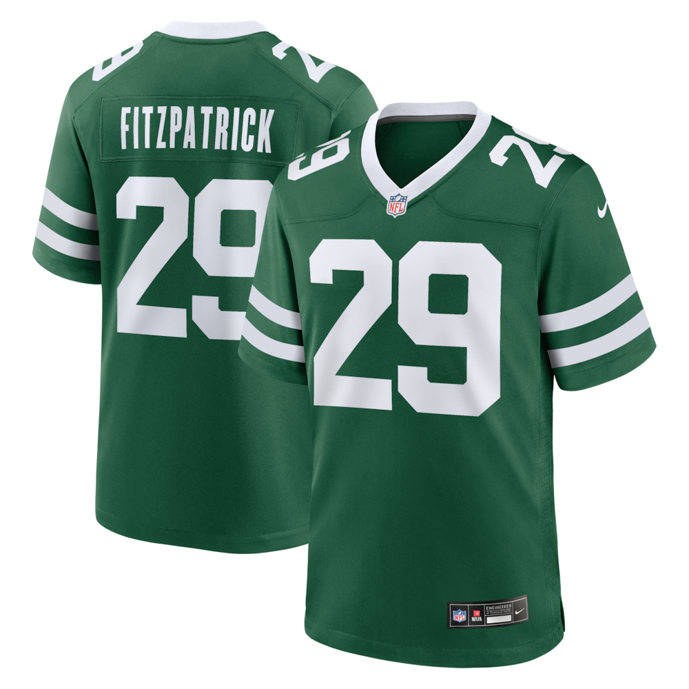 New York Jets Merch - Men's Minkah Fitzpatrick Legacy Game Jersey, Green 1 - Unicasport New York Jets Merch - Men's Minkah Fitzpatrick Legacy Game Jersey, Green