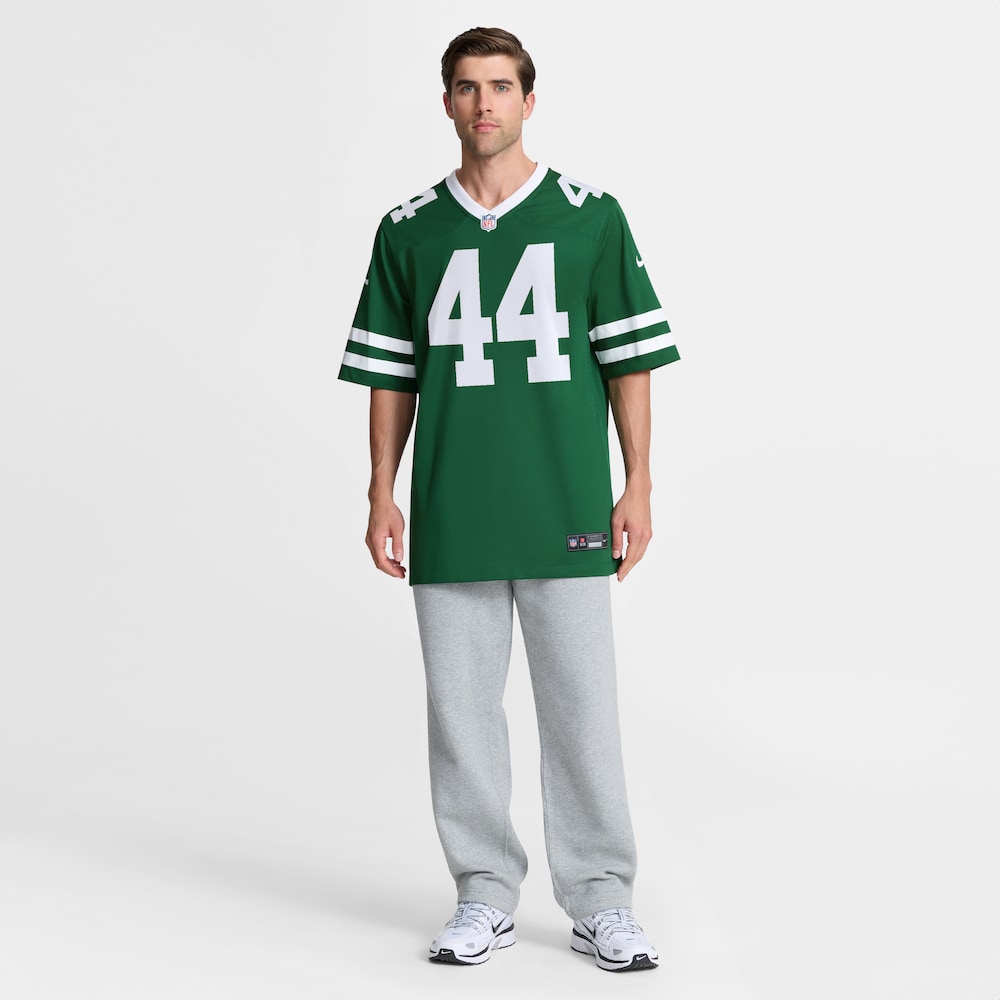 New York Jets Merch - Men's Jamien Sherwood Legacy Team Game Jersey, Green 1 - Unicasport New York Jets Merch - Men's Jamien Sherwood Legacy Team Game Jersey, Green