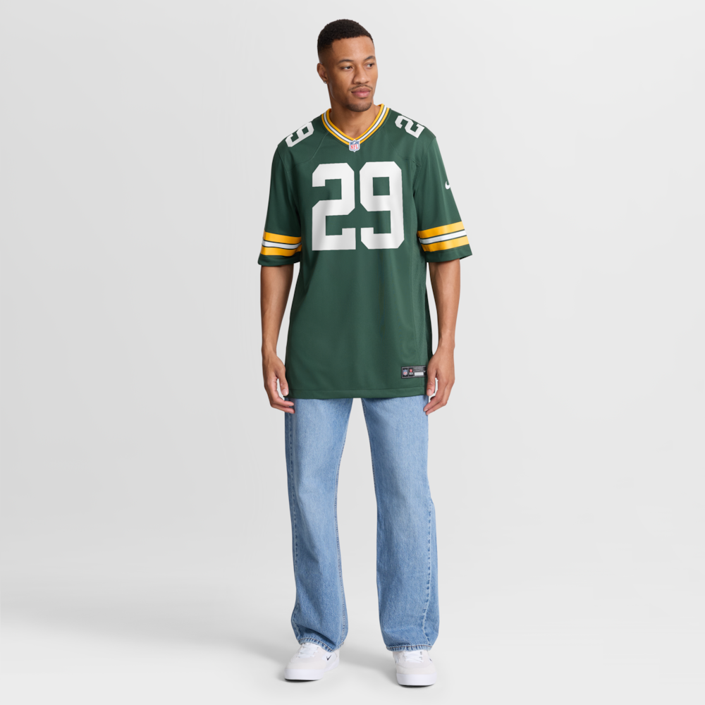 Green Bay Packers Merch - Men's Xavier McKinney Team Game Jersey, Green 1 - Unicasport Green Bay Packers Merch - Men's Xavier McKinney Team Game Jersey, Green