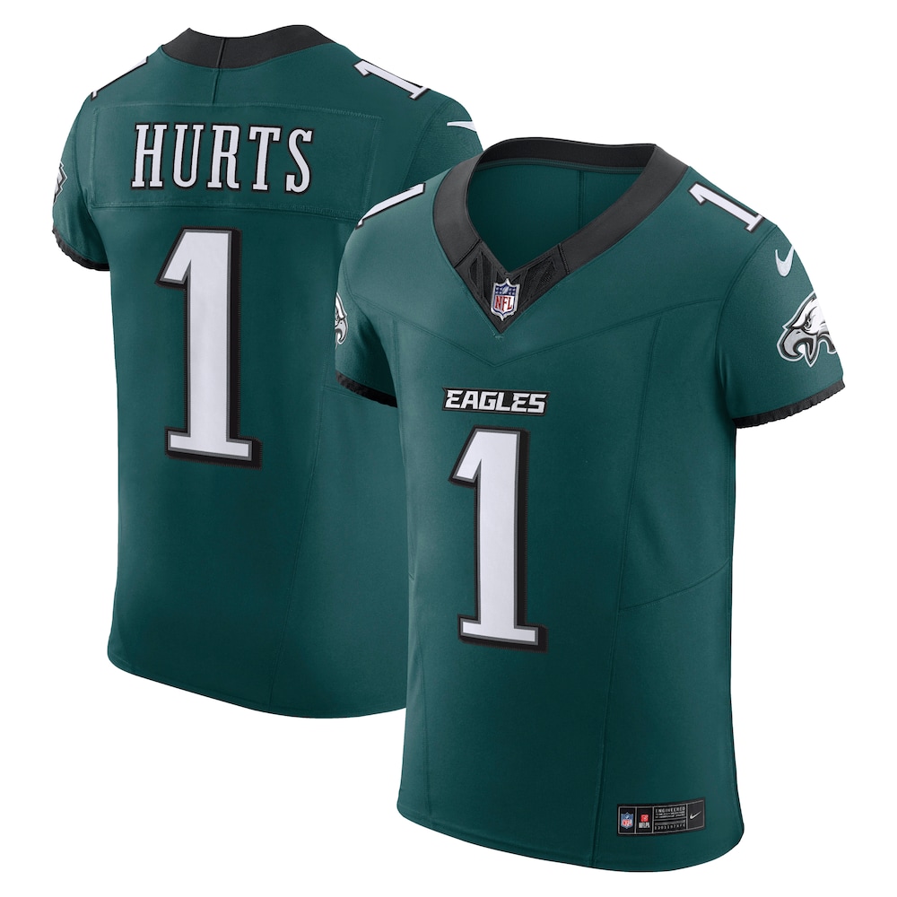 Philadelphia Eagles Merch - Men's Jalen Hurts Midnight Team Vapor F.U.S.E. Elite Jersey, Green 1 - Unicasport Philadelphia Eagles Merch - Men's Jalen Hurts Midnight Team Vapor F.U.S.E. Elite Jersey, Green