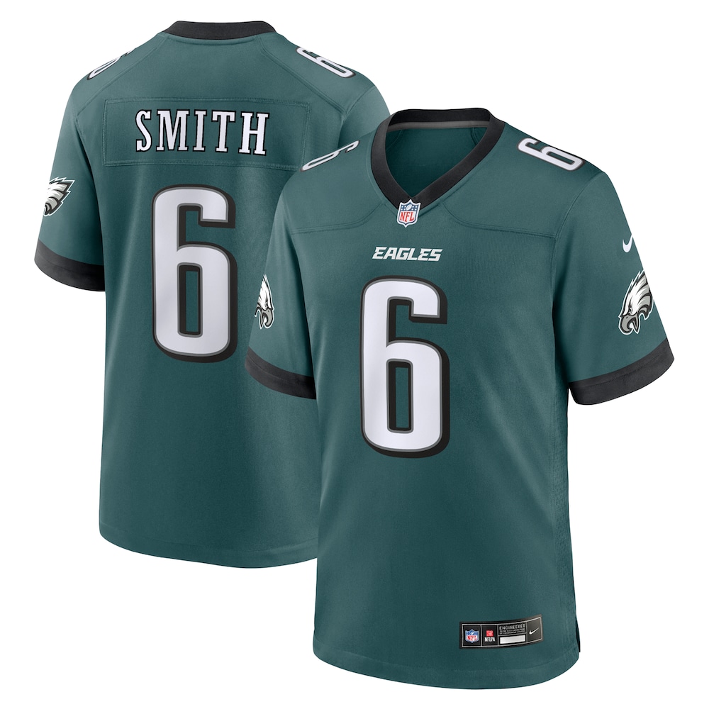 Philadelphia Eagles Merch - Men's DeVonta Smith Midnight Team Game Jersey, Green - Football Christmas Gifts 1 - Unicasport Philadelphia Eagles Merch - Men's DeVonta Smith Midnight Team Game Jersey, Green - Football Christmas Gifts