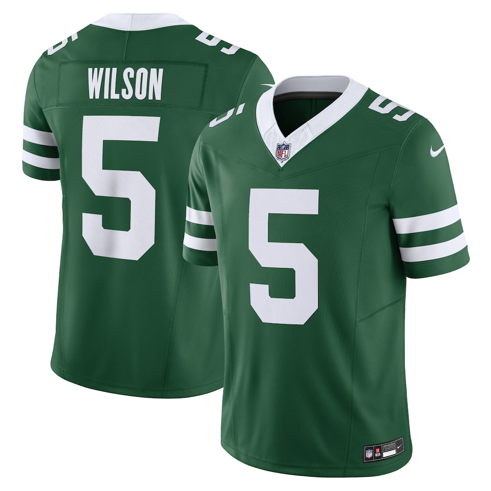 New York Jets Merch - Men's Garrett Wilson Legacy Vapor F.U.S.E. Limited Jersey, Green - Presents For Football Fans 1 - Unicasport New York Jets Merch - Men's Garrett Wilson Legacy Vapor F.U.S.E. Limited Jersey, Green - Presents For Football Fans