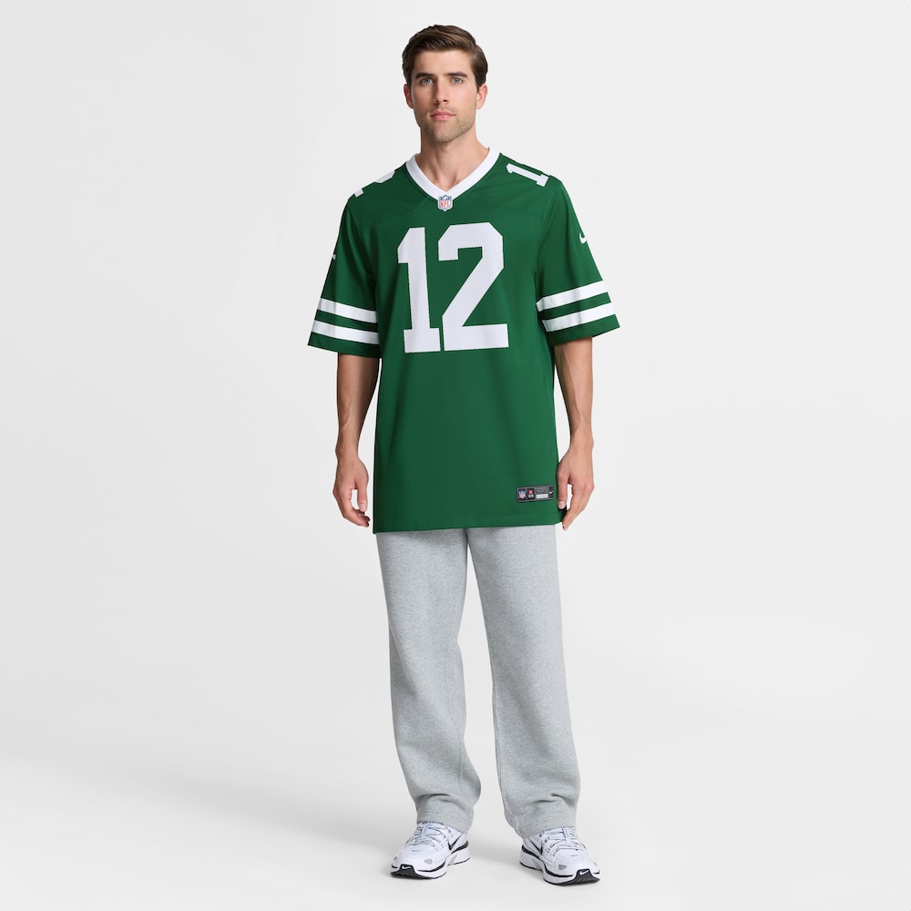 New York Jets Merch - Men's Joe Namath Legacy Game Jersey, Green 1 - Unicasport New York Jets Merch - Men's Joe Namath Legacy Game Jersey, Green