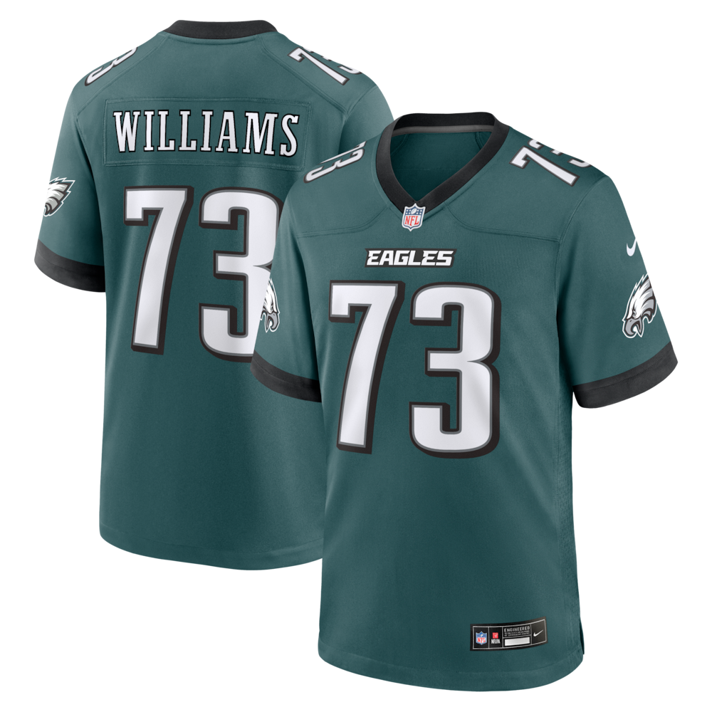 Philadelphia Eagles Merch - Men's Cameron Williams Midnight Team Game Jersey, Green - Cool Football Gifts 1 - Unicasport Philadelphia Eagles Merch - Men's Cameron Williams Midnight Team Game Jersey, Green - Cool Football Gifts