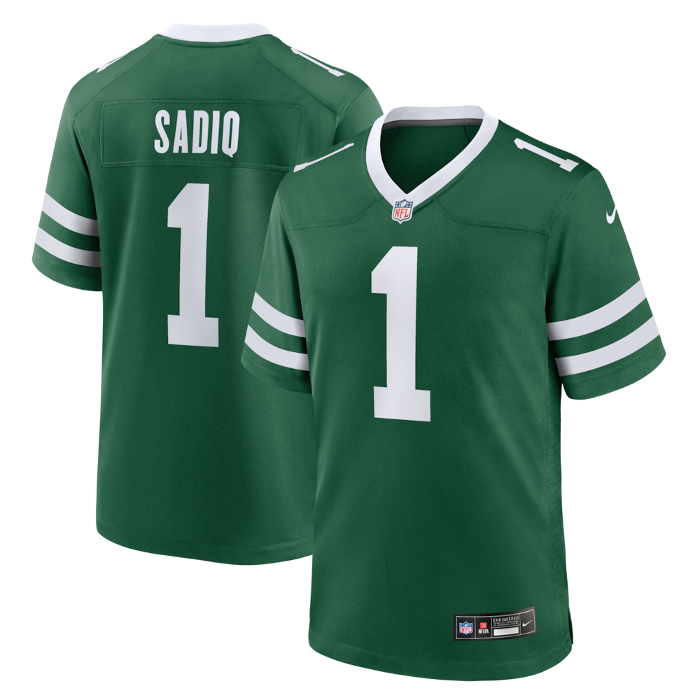 New York Jets Merch - Men's Kenyon Sadiq Legacy 2026 NFL Draft First Round Pick No. 16 Team Game Jersey, Green - Presents For Football Fans 1 - Unicasport New York Jets Merch - Men's Kenyon Sadiq Legacy 2026 NFL Draft First Round Pick No. 16 Team Game Jersey, Green - Presents For Football Fans