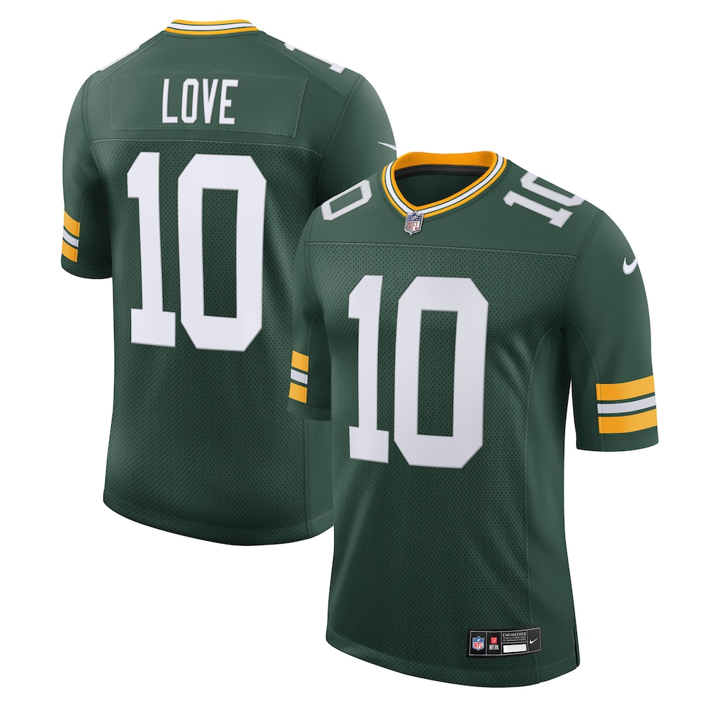 Green Bay Packers Merch - Men's Jordan Love Team Vapor Untouchable Limited Jersey, Green 1 - Unicasport Green Bay Packers Merch - Men's Jordan Love Team Vapor Untouchable Limited Jersey, Green