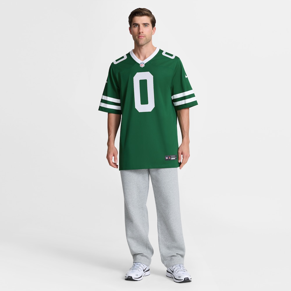 New York Jets Merch - Men's Braelon Allen Legacy Game Jersey, Green 1 - Unicasport New York Jets Merch - Men's Braelon Allen Legacy Game Jersey, Green