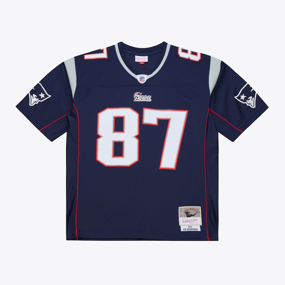 New England Patriots Merch - Men's Rob Gronkowski Retired Legacy Replica Player Jersey, Navy - Football Gift Idea 1 - Unicasport New England Patriots Merch - Men's Rob Gronkowski Retired Legacy Replica Player Jersey, Navy - Football Gift Idea