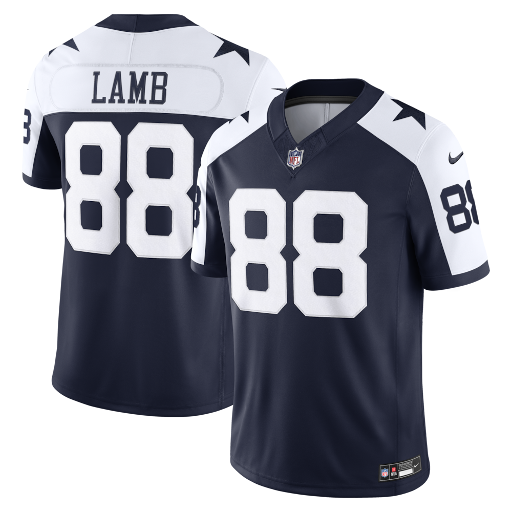 Dallas Cowboys Merch - Men's CeeDee Lamb Alternate Vapor F.U.S.E. Stitched Limited Jersey, Navy - Best Birthday Gift For Football Lovers 1 - Unicasport Dallas Cowboys Merch - Men's CeeDee Lamb Alternate Vapor F.U.S.E. Stitched Limited Jersey, Navy - Best Birthday Gift For Football Lovers