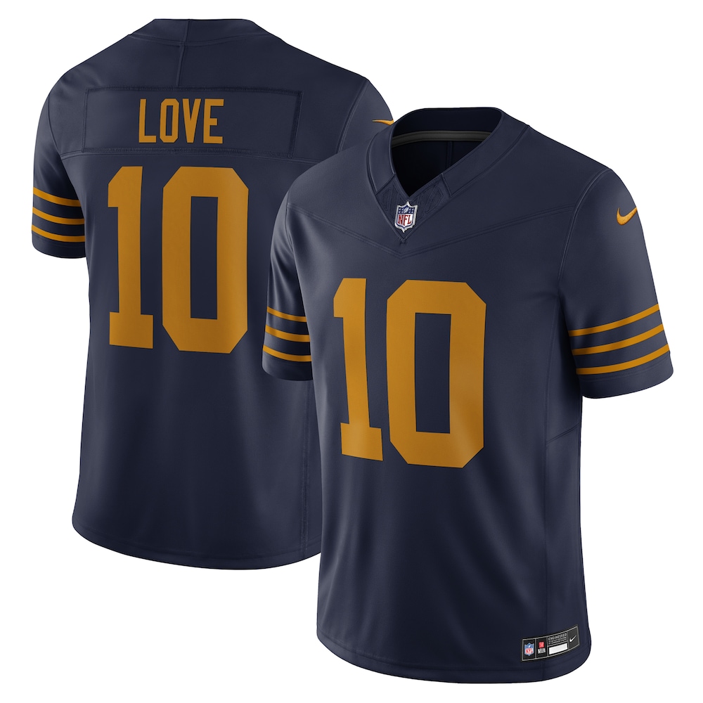 Green Bay Packers Merch - Men's Jordan Love The 1923 Classic Vapor F.U.S.E. Limited Jersey, Navy - Presents For Football Fans 1 - Unicasport Green Bay Packers Merch - Men's Jordan Love The 1923 Classic Vapor F.U.S.E. Limited Jersey, Navy - Presents For Football Fans