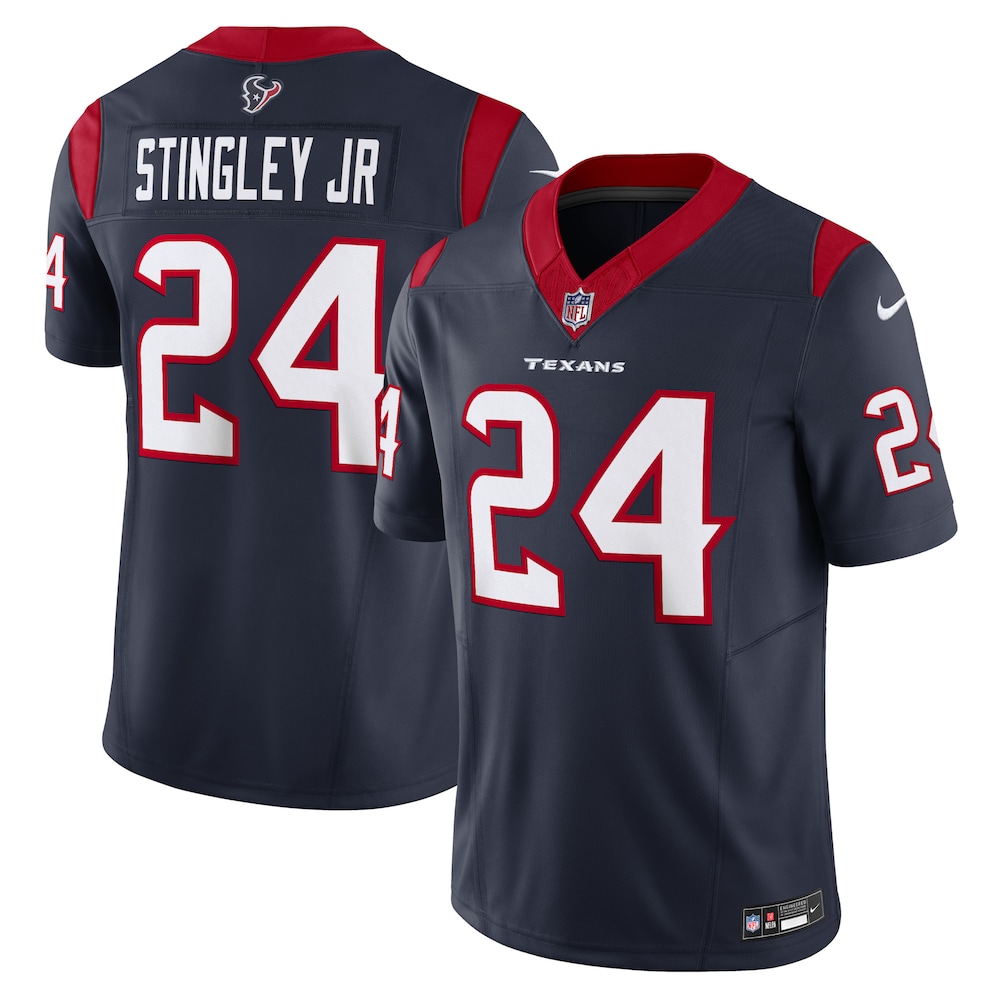 Houston Texans Merch - Men's Derek Stingley Jr. Vapor F.U.S.E. Limited Jersey, Navy 1 - Unicasport Houston Texans Merch - Men's Derek Stingley Jr. Vapor F.U.S.E. Limited Jersey, Navy