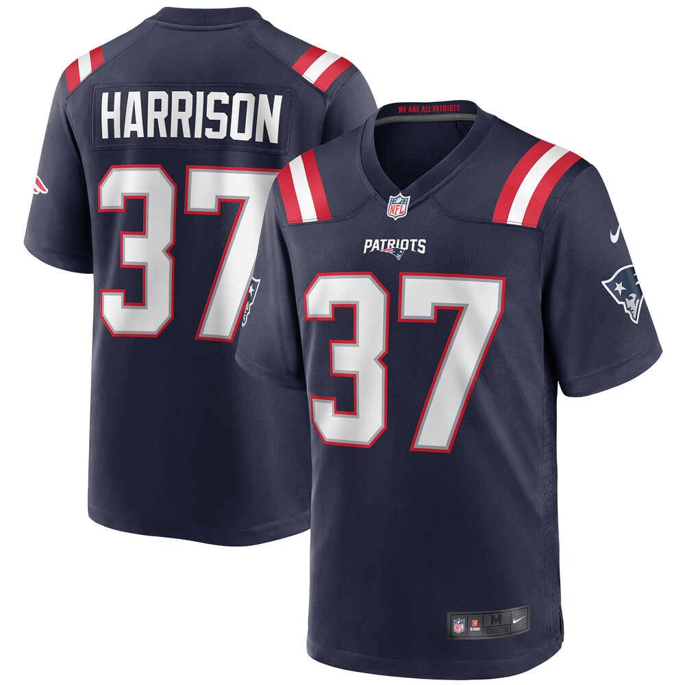 New England Patriots Merch - Men's Rodney Harrison Game Retired Player Jersey, Navy 1 - Unicasport New England Patriots Merch - Men's Rodney Harrison Game Retired Player Jersey, Navy
