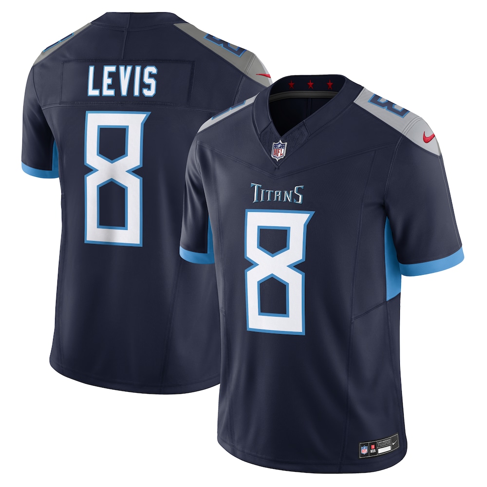 Tennessee Titans Merch - Men's Will Levis Vapor F.U.S.E. Limited Jersey, Navy - Football Gifts For Men 1 - Unicasport Tennessee Titans Merch - Men's Will Levis Vapor F.U.S.E. Limited Jersey, Navy - Football Gifts For Men