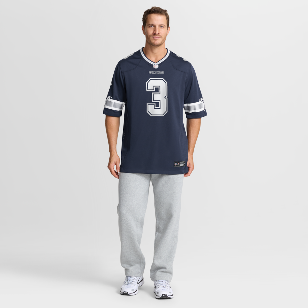 Dallas Cowboys Merch - Men's George Pickens Game Jersey, Navy 1 - Unicasport Dallas Cowboys Merch - Men's George Pickens Game Jersey, Navy