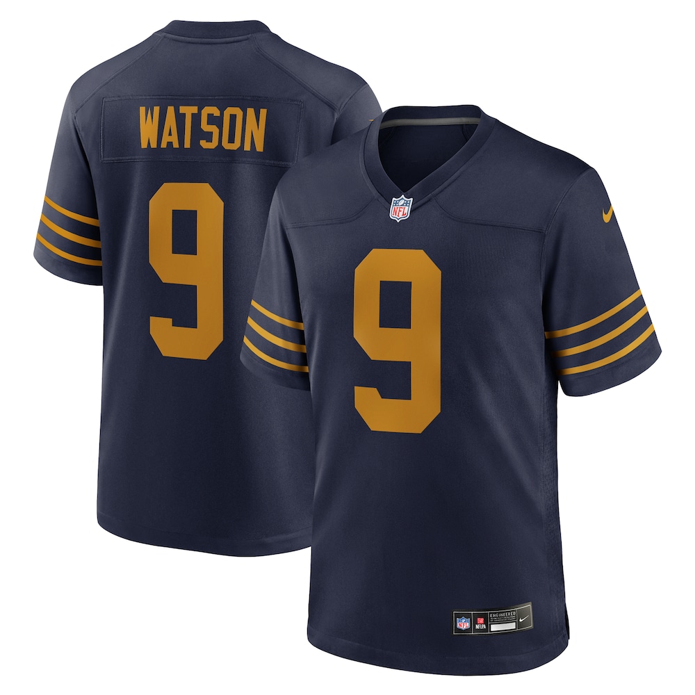 Green Bay Packers Merch - Men's Christian Watson The 1923 Classic Game Jersey, Navy 1 - Unicasport Green Bay Packers Merch - Men's Christian Watson The 1923 Classic Game Jersey, Navy