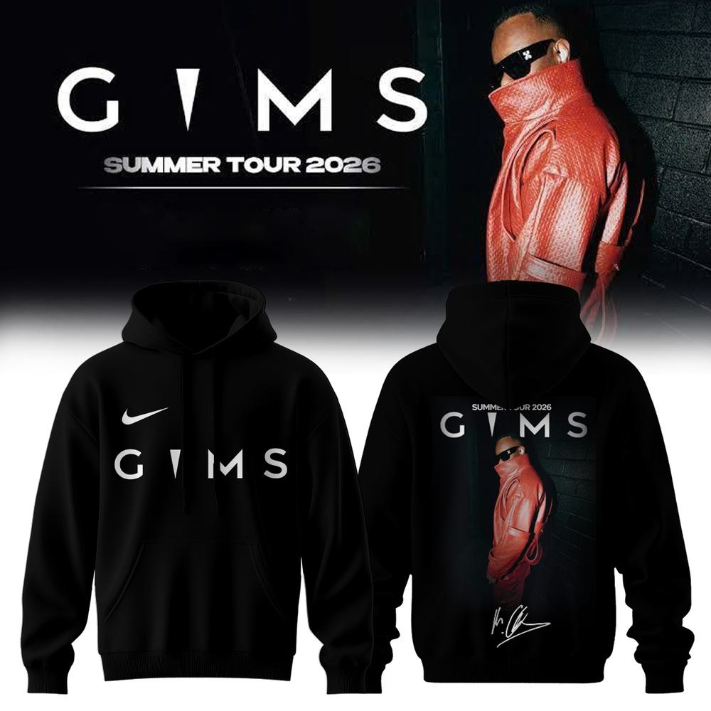 GIMS Summer Tour 2026 Black Limited Edition Hoodie