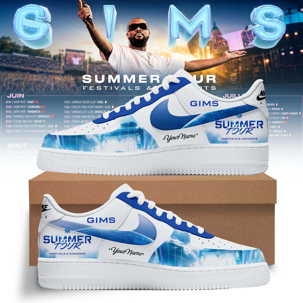 GIMS Summer Tour 2026 Air Force 1 Shoes