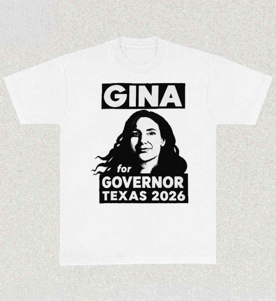 Gina For Governor Texas 2026 Shirt