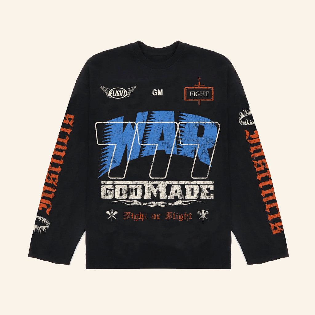 Godmade Clo Merch War Black Long Sleeve T-Shirt Christmas Presents For Friends