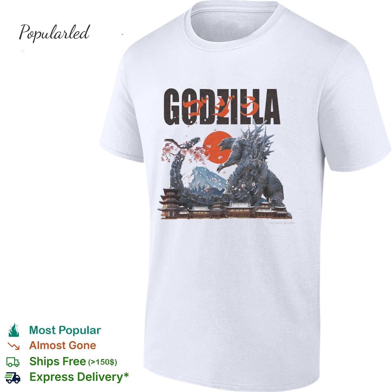 Godzilla Minus One Japanese shirt