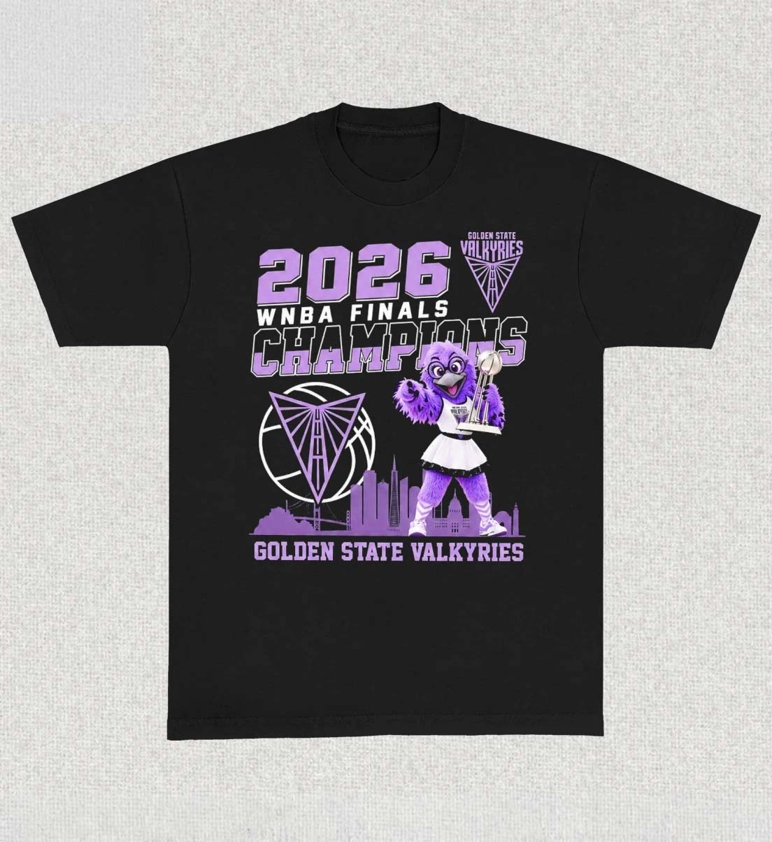 Golden State Valkyries 2026 WNBA Champions Mascot Shirt