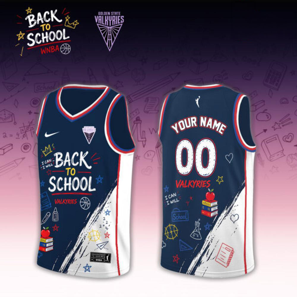 Custom Black Basketball Jersey - Golden State Valkyries Back to School 2026 Apparel 1 - Unicasport Custom Black Basketball Jersey - Golden State Valkyries Back to School 2026 Apparel