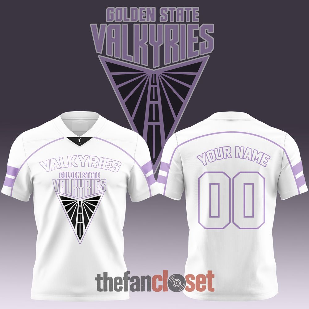 White Football Jersey Limited Edition - Golden State Valkyries WNBA 2026