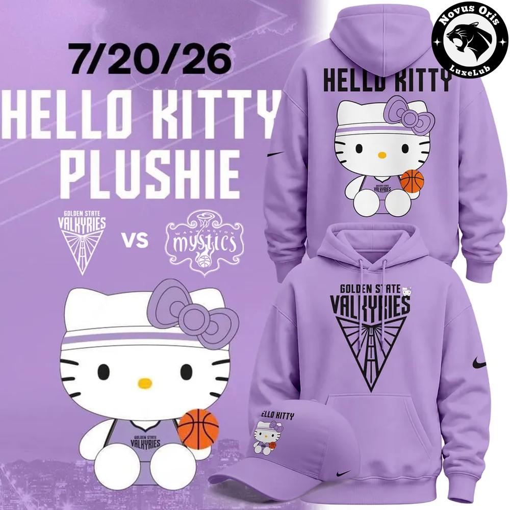 Golden State Valkyries x Hello Kitty 2026 Limited Edition Hoodie