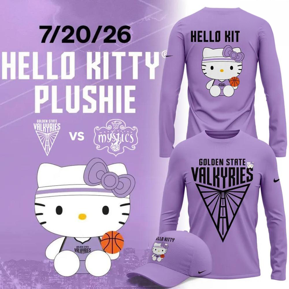 Golden State Valkyries x Hello Kitty 2026 Limited Edition Sweatshirt