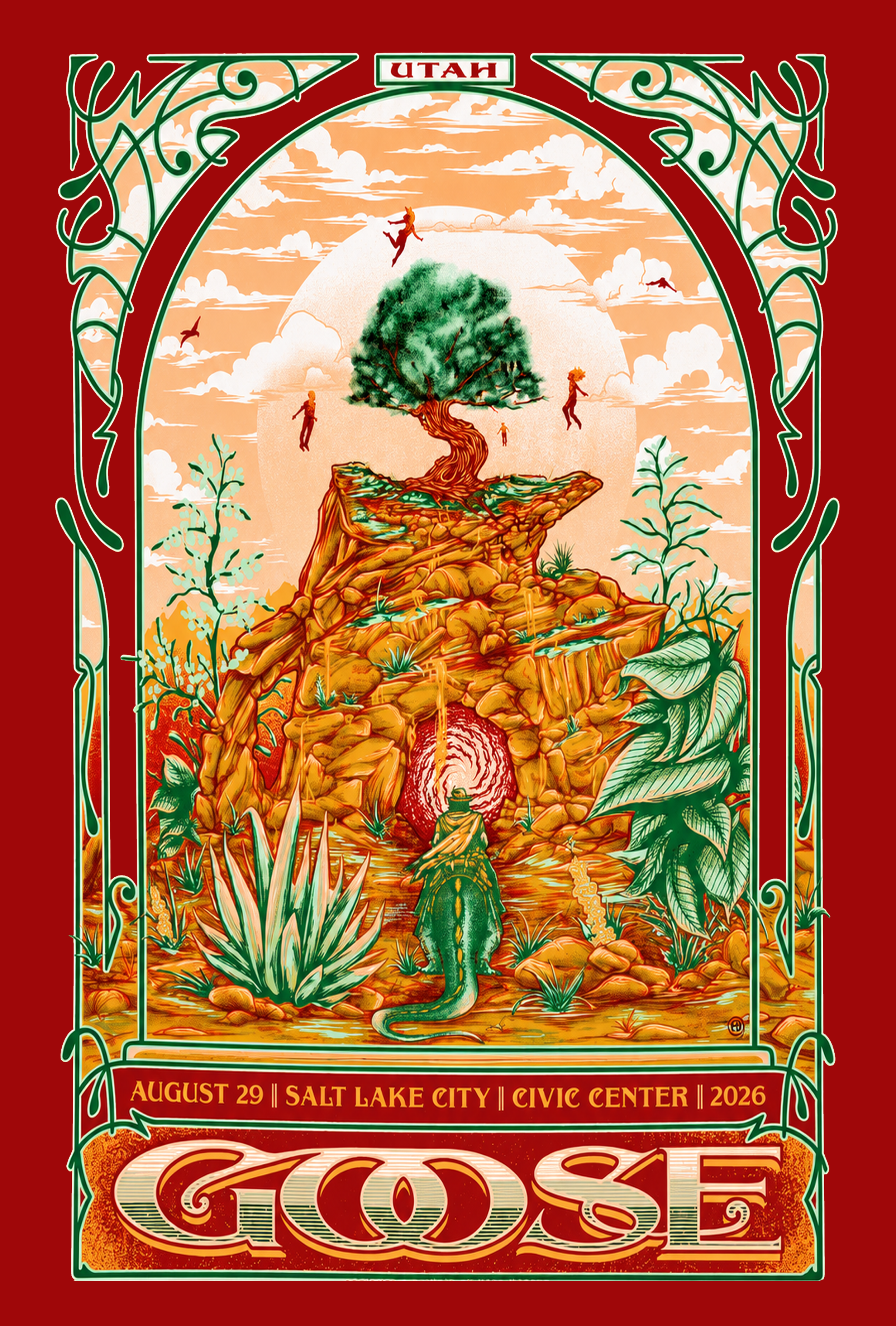 goose civic center salt lake city aug 29 2026 poster merch JNm48 - merchtourboutique