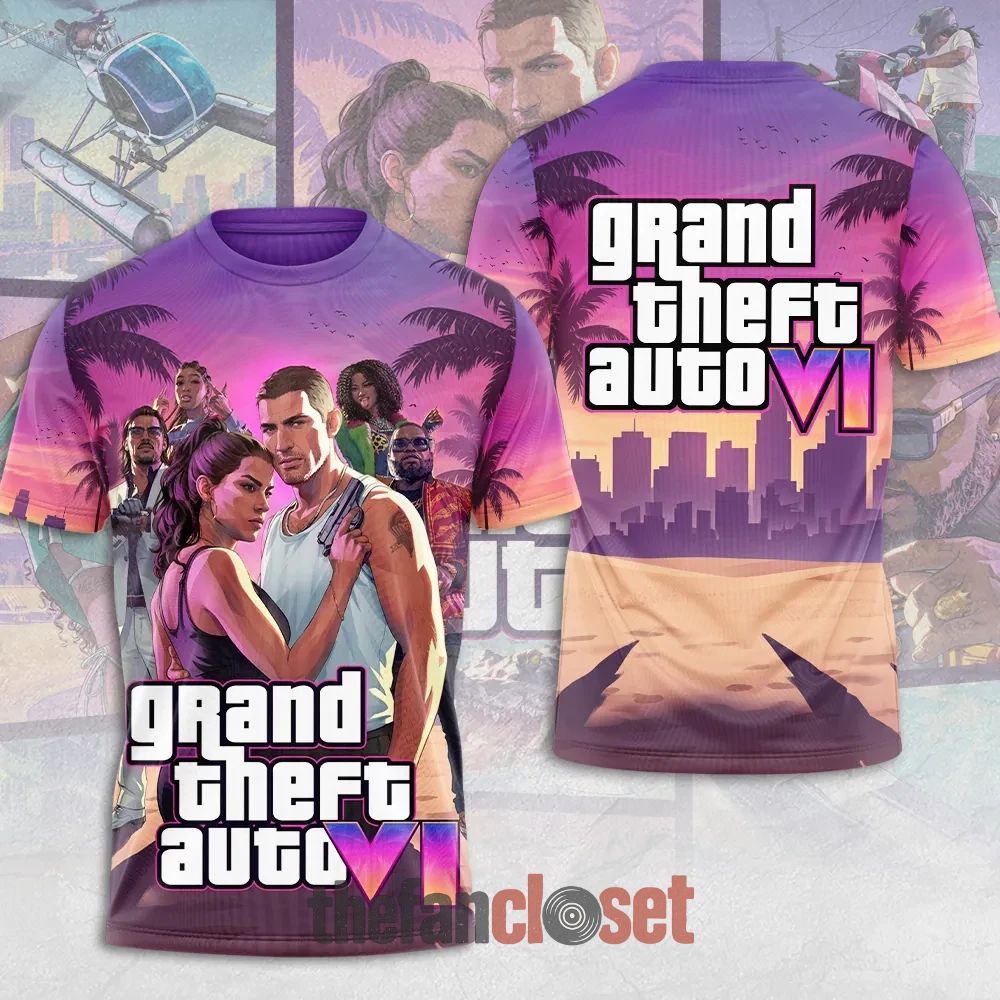 Limited Edition Grand Theft Auto VI 2026 Shirt