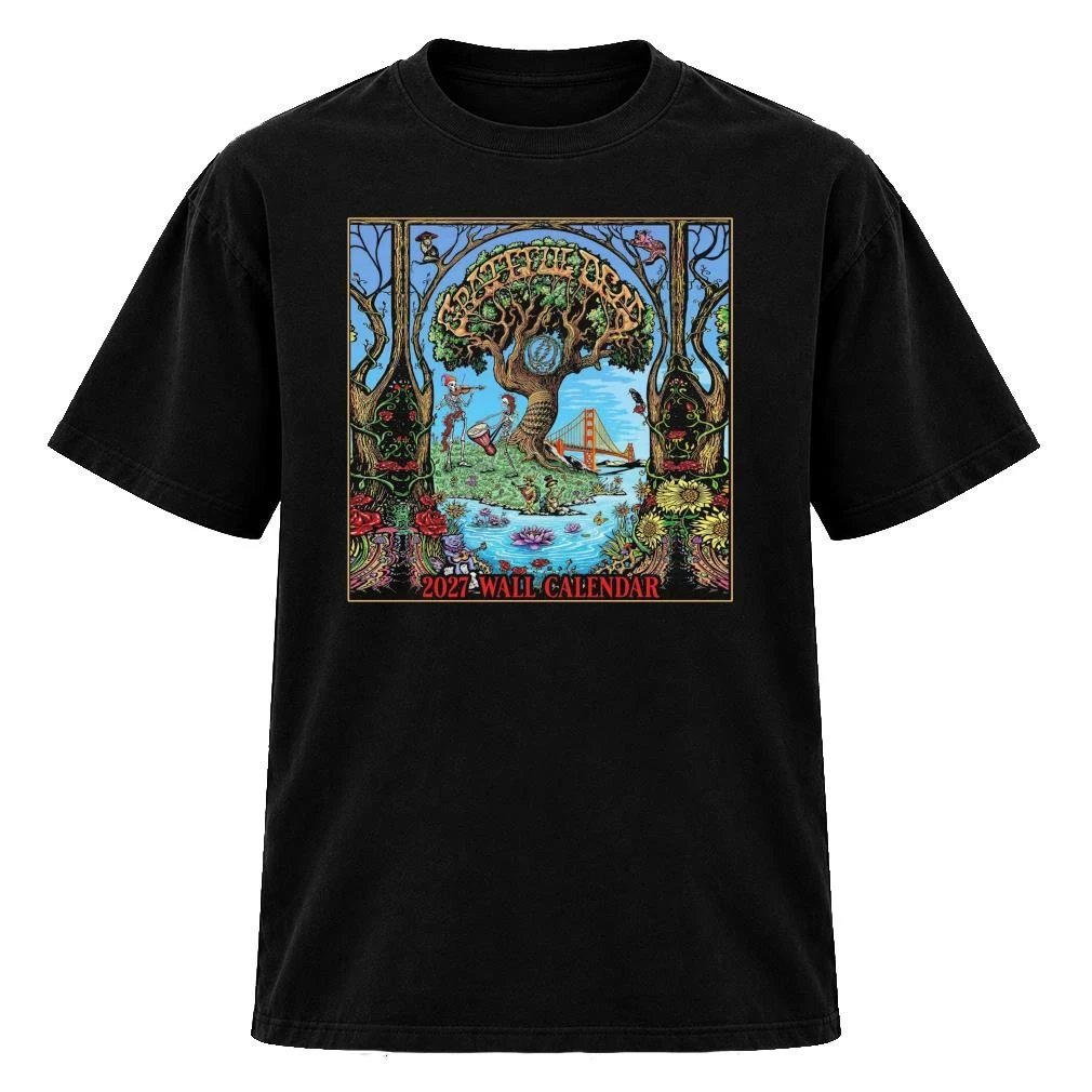 Grateful Dead 2027 Wall Calendar Shirt