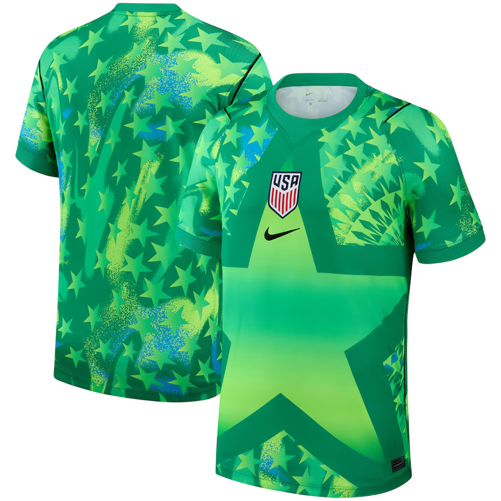 Green USWNT 2026 Stadium Goalkeeper Soccer Jersey