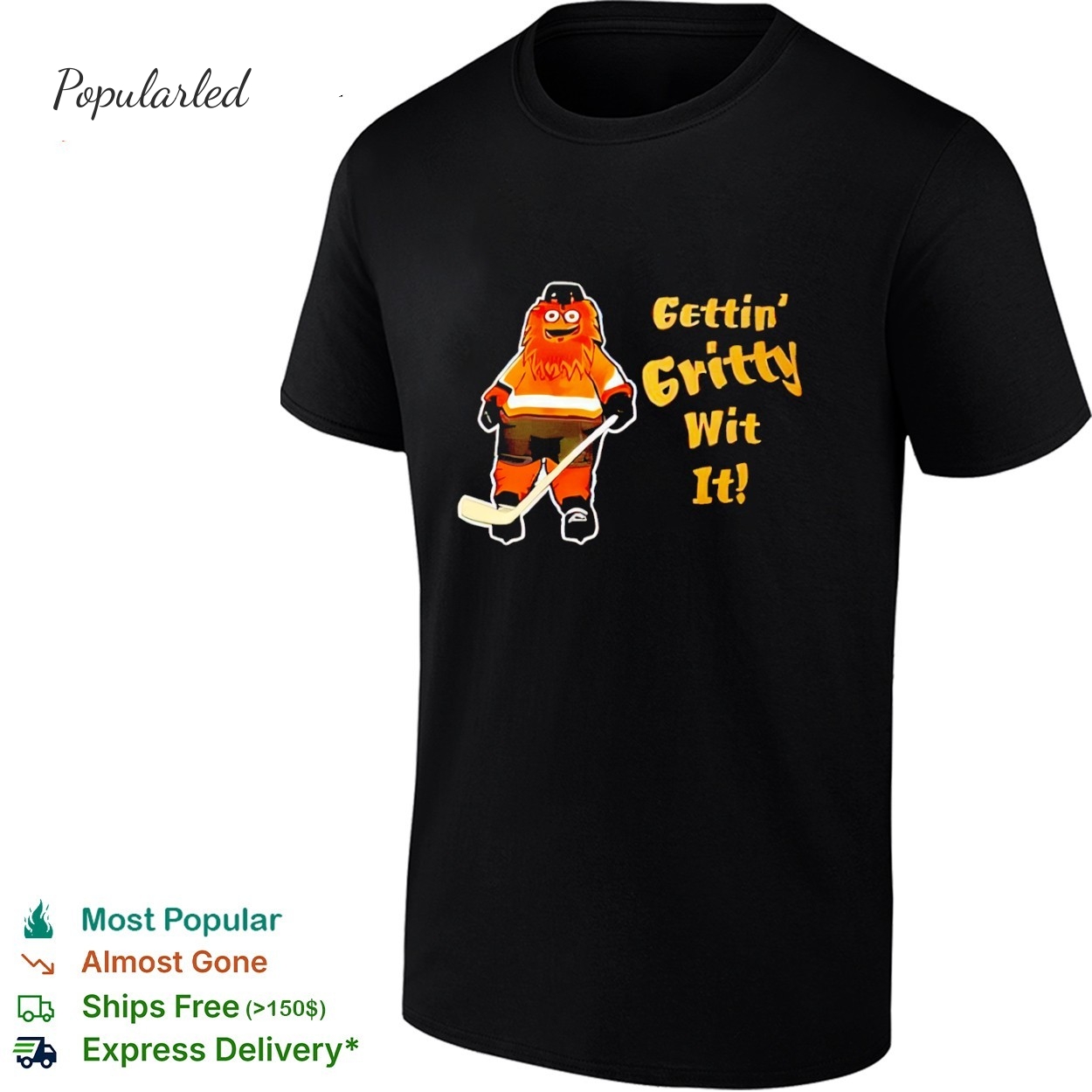 Gritty Philadelphia Flyers Hockey Gettin Gritty Wit It shirt