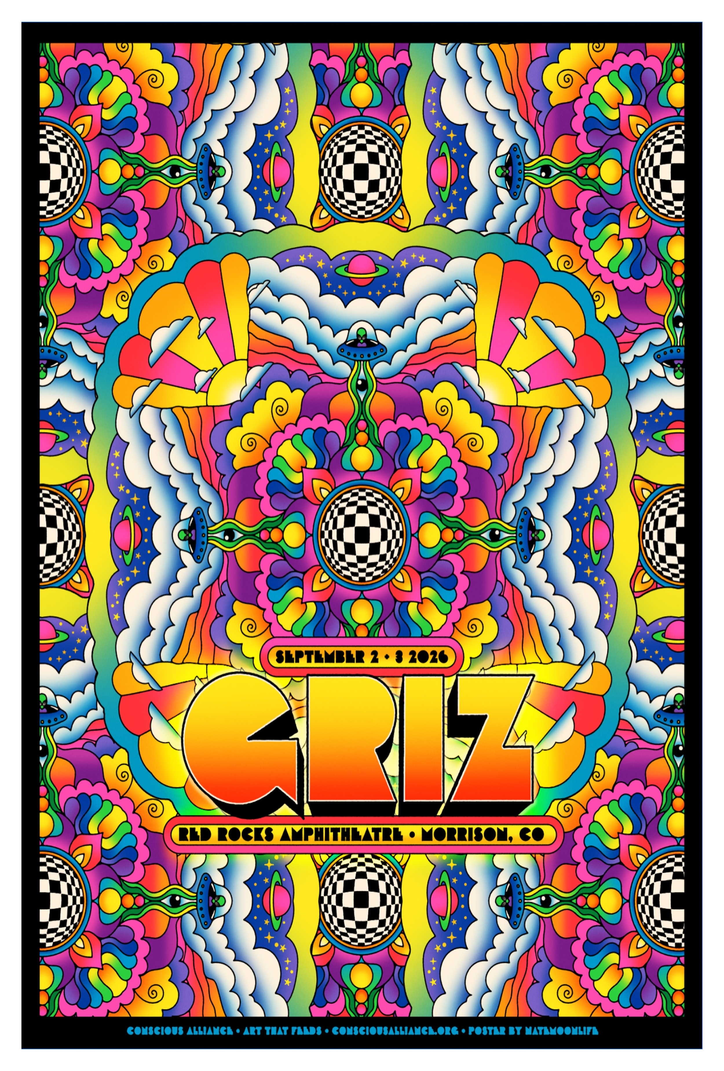 GRiZ Red Rocks Amphitheatre Morrison CO September 2-3 2026 Concert Poster Exclusive Merch 2 - merchtourboutique griz red rocks amphitheatre morrison co september 2 3 2026 concert poster exclusive merch dF7uB - merchtourboutique